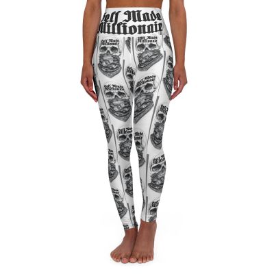 High Waisted Leggings, Self-Made Millionaire's Workout Pants, Wealthy